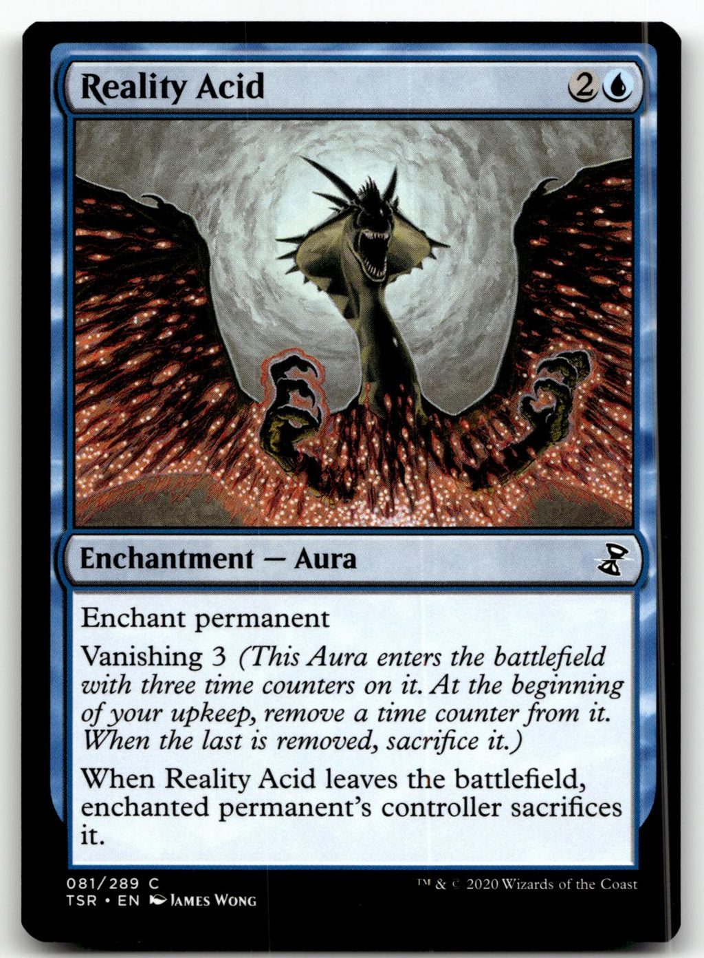 Reality Acid 81 Common Time Spiral: Remastered Magic: The Gathering Near Mint
