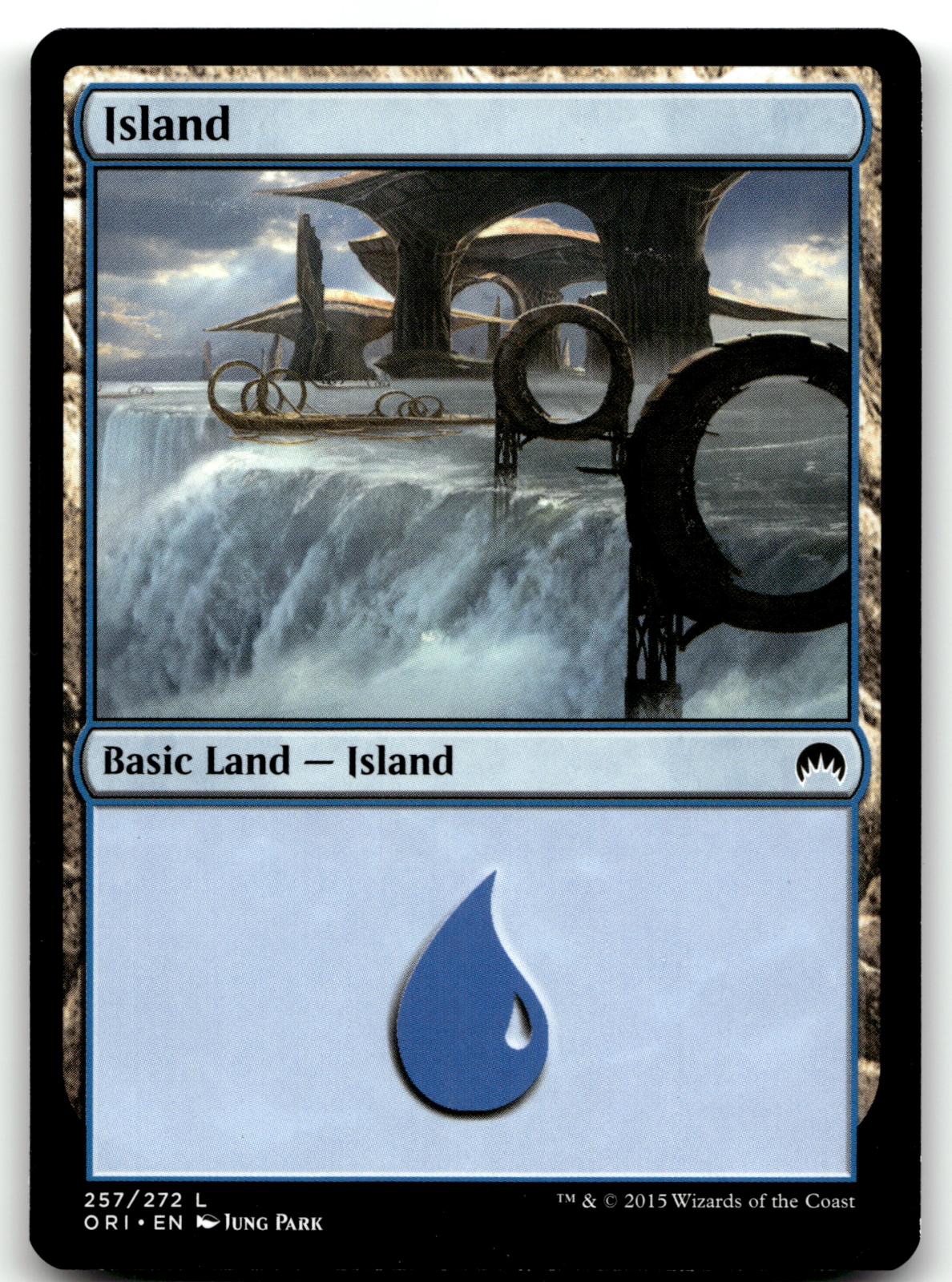 Island (257) 257 Land Magic Origins Magic: The Gathering Near Mint