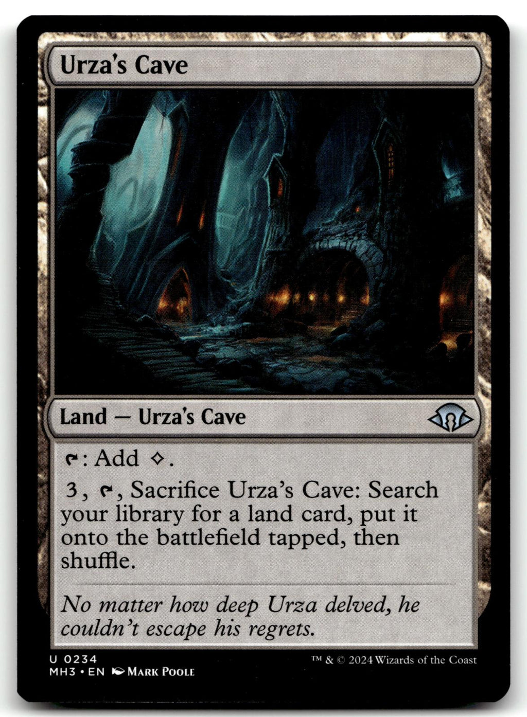 Urza's Cave 234 Uncommon Modern Horizons 3 Magic: The Gathering Near Mint