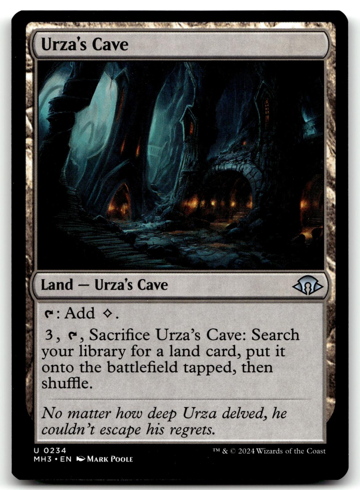 Urza's Cave 234 Uncommon Modern Horizons 3 Magic: The Gathering Near Mint