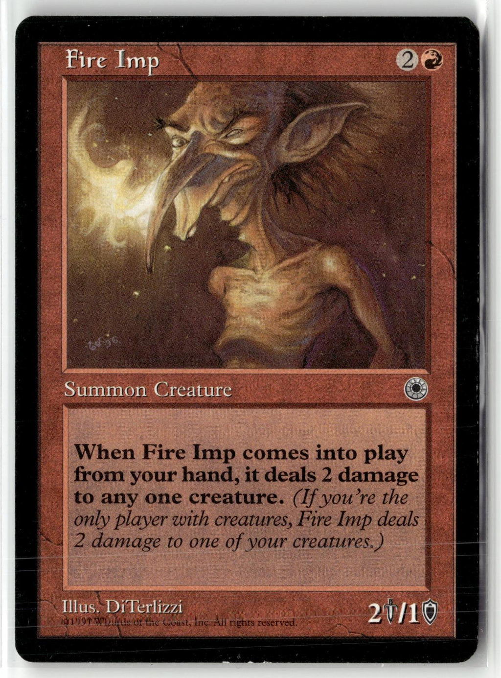 Fire Imp Uncommon The List Reprints Magic: The Gathering Near Mint