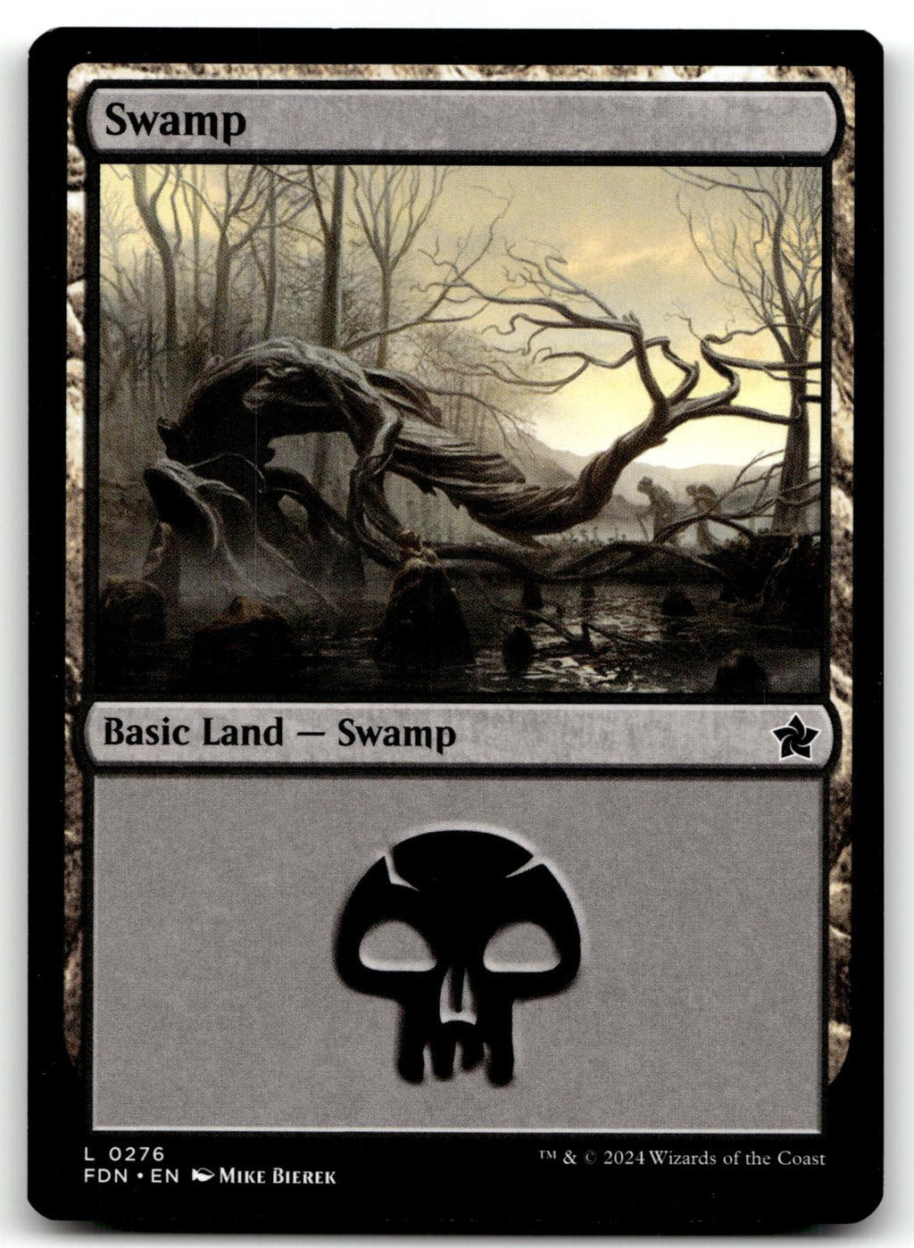 Swamp (0276) 276 Land Foundations Magic: The Gathering Near Mint