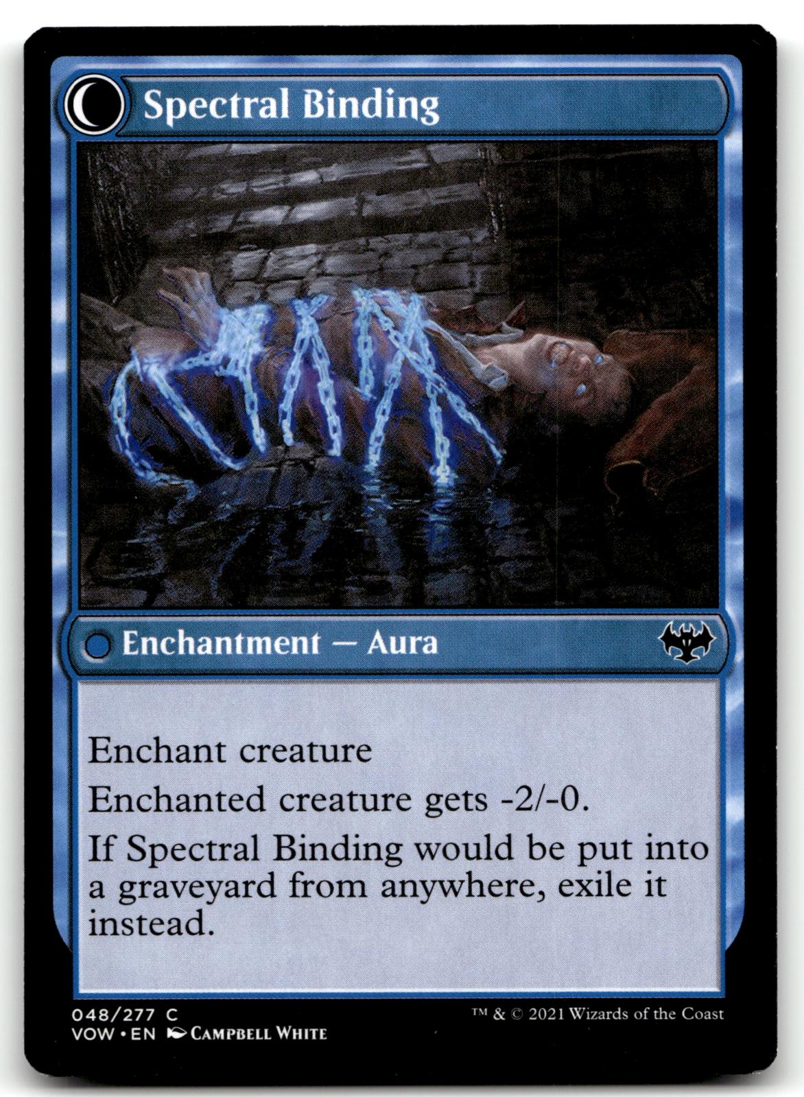 Binding Geist 48 Common Innistrad: Crimson Vow Magic: The Gathering Near Mint