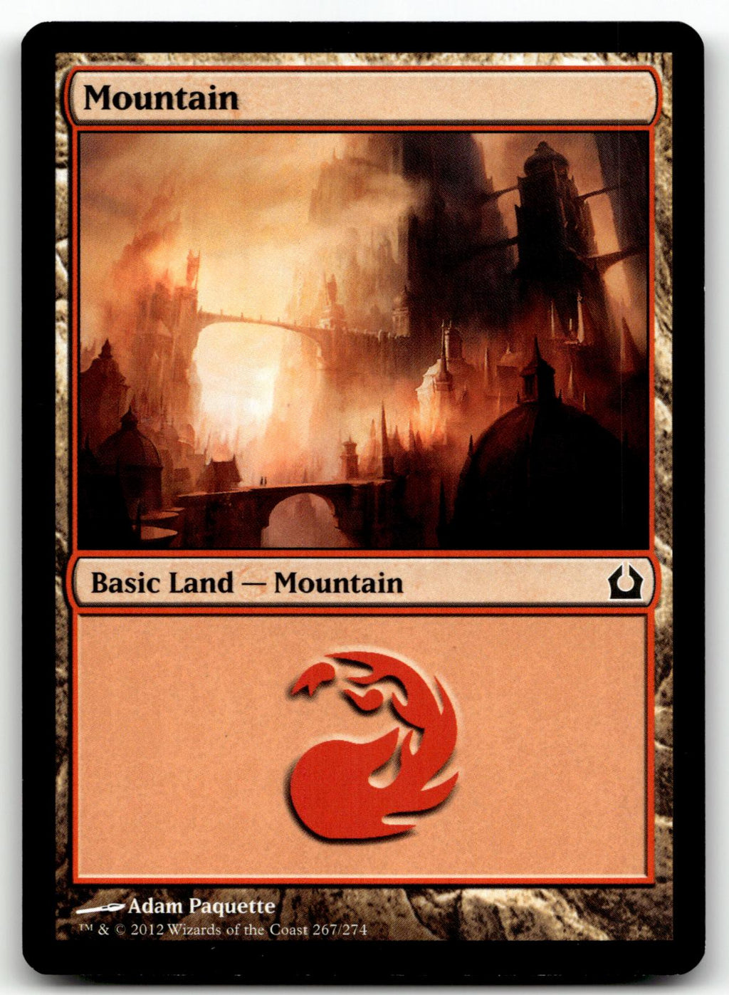 Mountain (267) 267 Land Return to Ravnica Magic: The Gathering Near Mint
