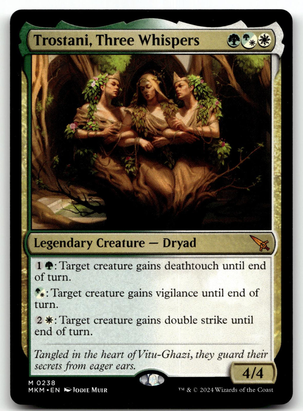 Trostani, Three Whispers 238 Murders at Karlov Manor Magic: The Gathering NM