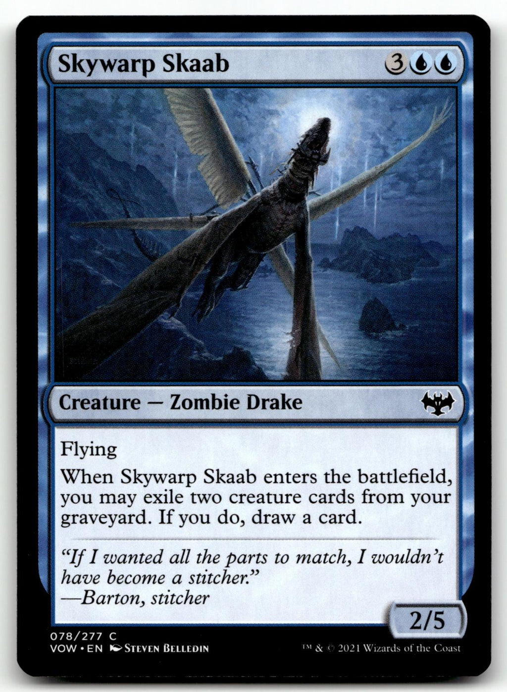Skywarp Skaab 78 Common Innistrad: Crimson Vow Magic: The Gathering Near Mint