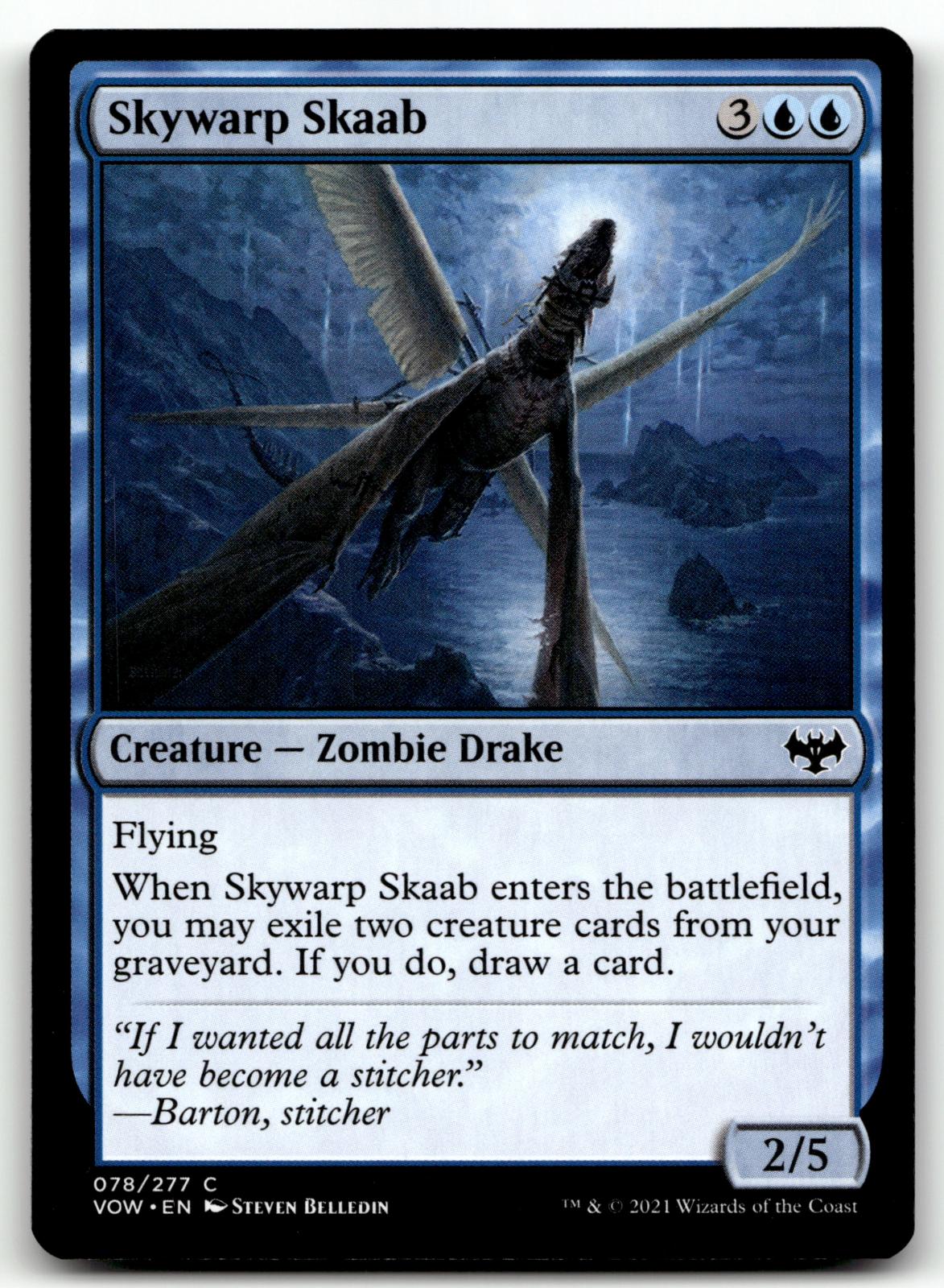 Skywarp Skaab 78 Common Innistrad: Crimson Vow Magic: The Gathering Near Mint