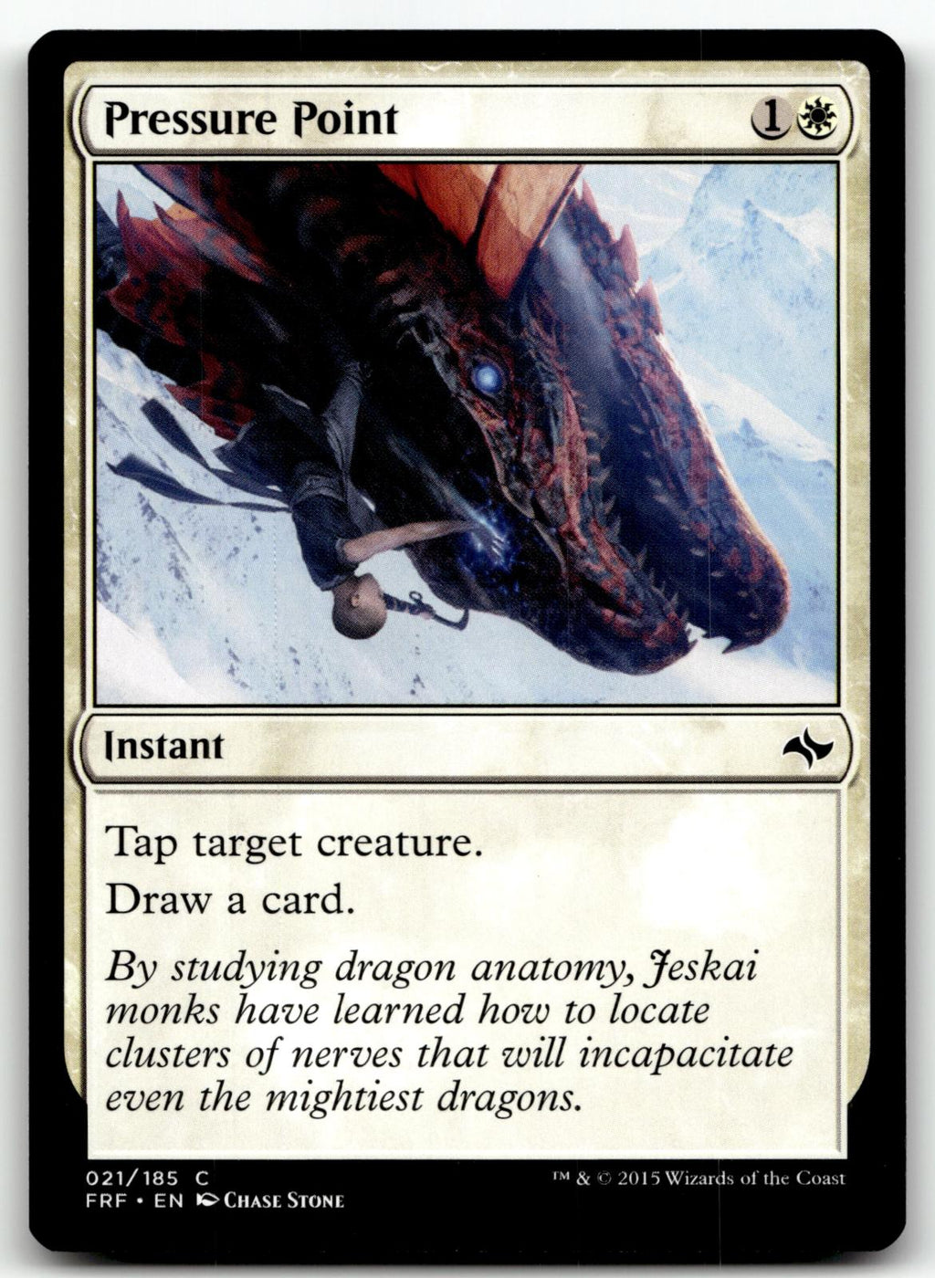 Pressure Point 21 Common Fate Reforged Magic: The Gathering Near Mint