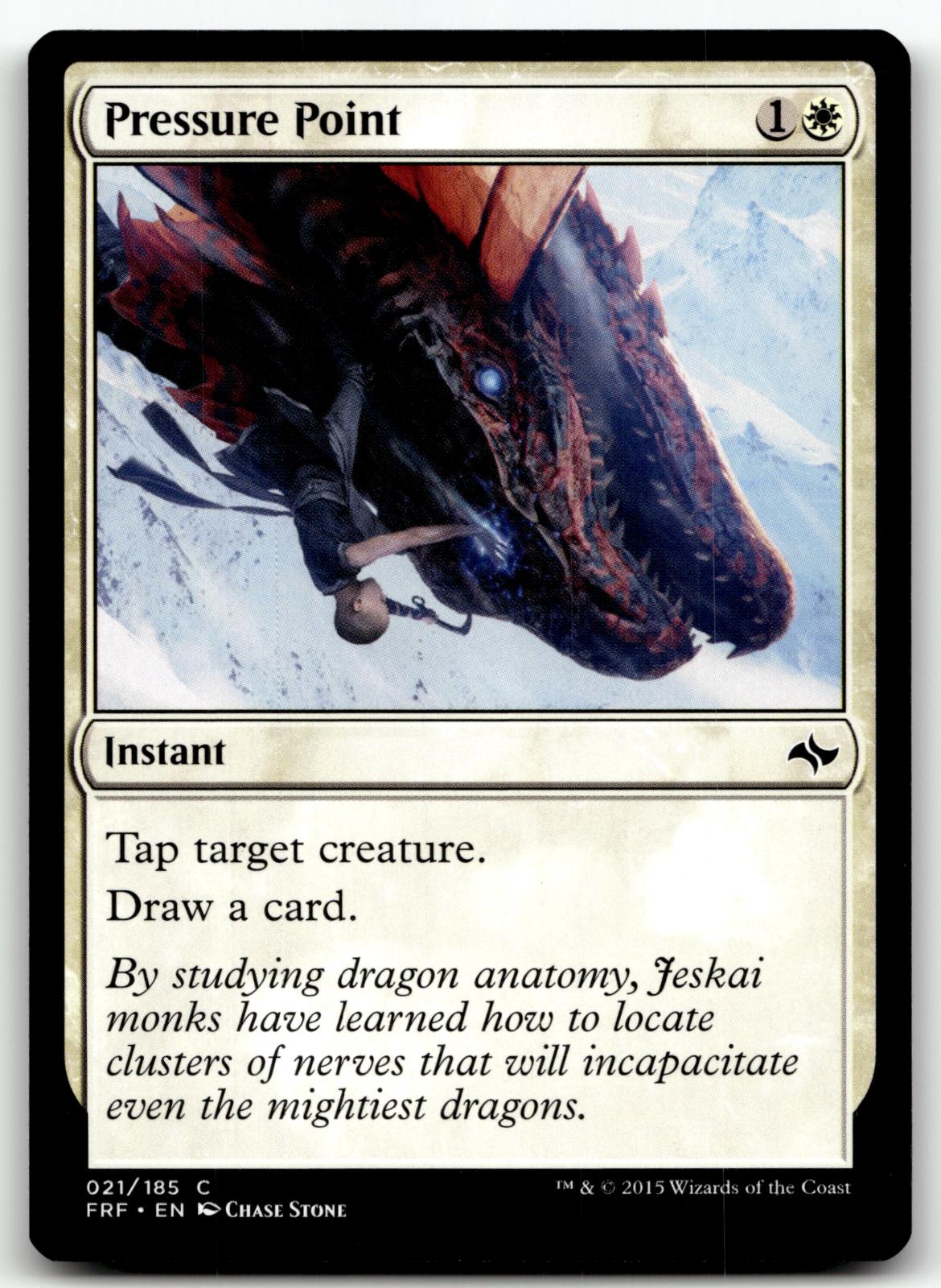 Pressure Point 21 Common Fate Reforged Magic: The Gathering Near Mint