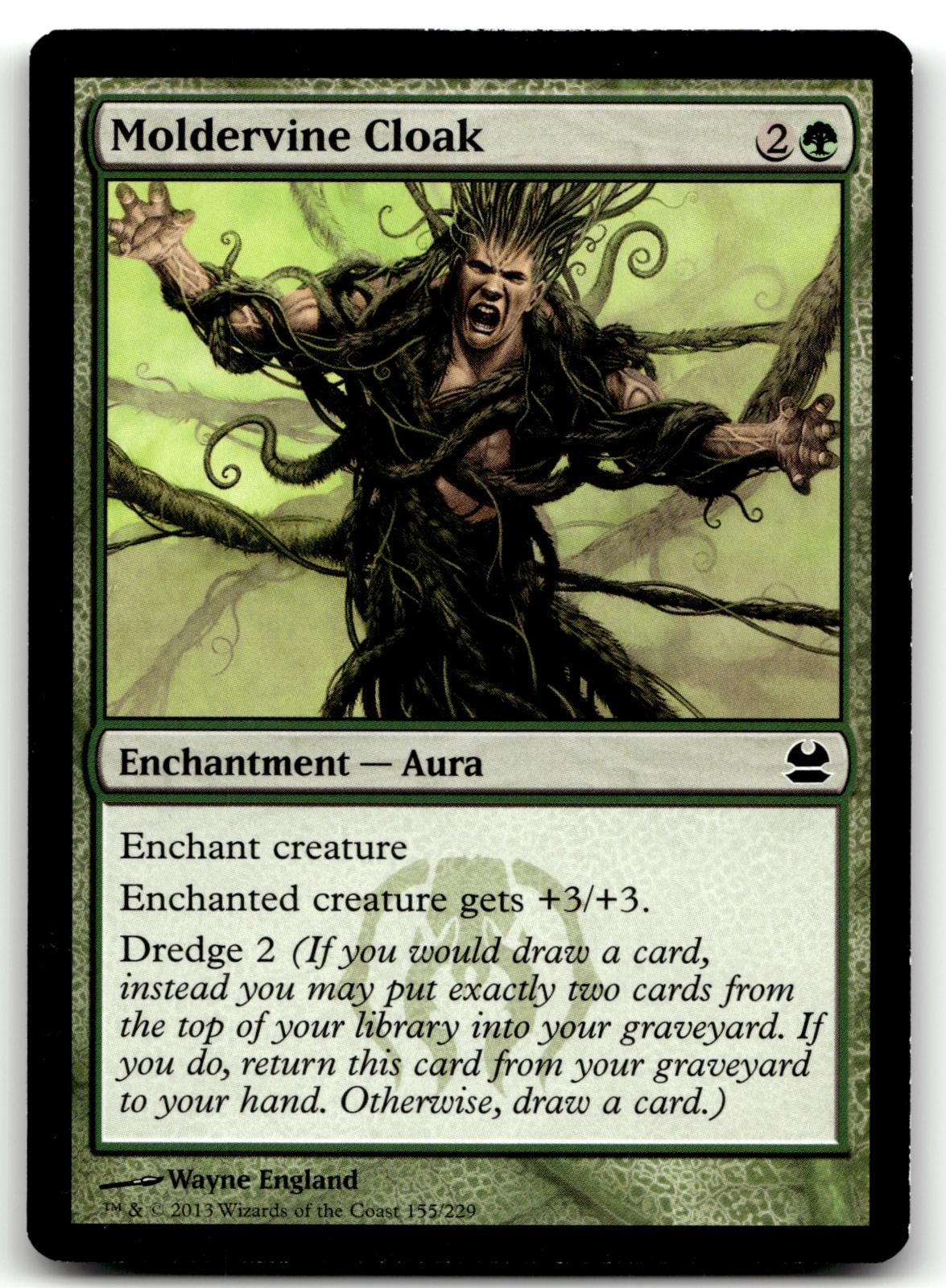 Moldervine Cloak 155 Common Modern Masters Magic: The Gathering Near Mint