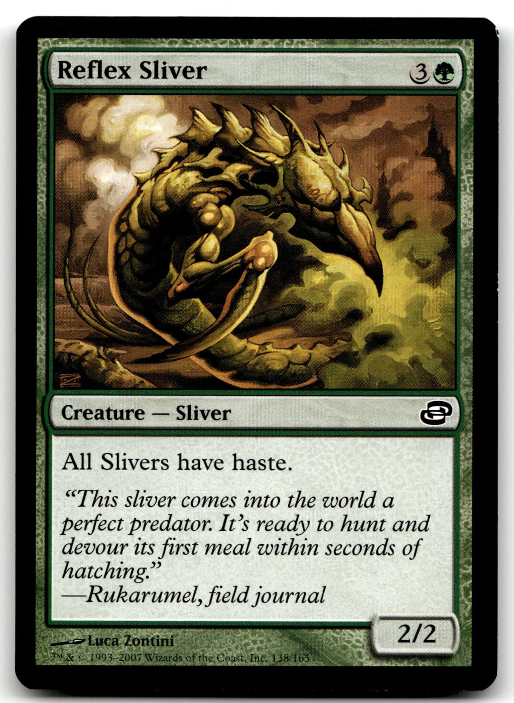 Reflex Sliver 138 Common Planar Chaos Magic: The Gathering Near Mint