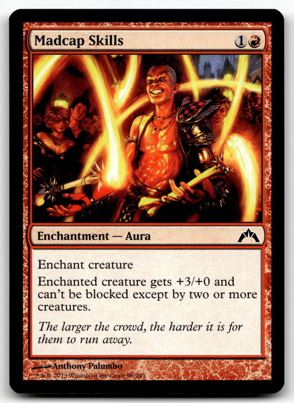 Madcap Skills 98 Common Gatecrash Magic: The Gathering Near Mint