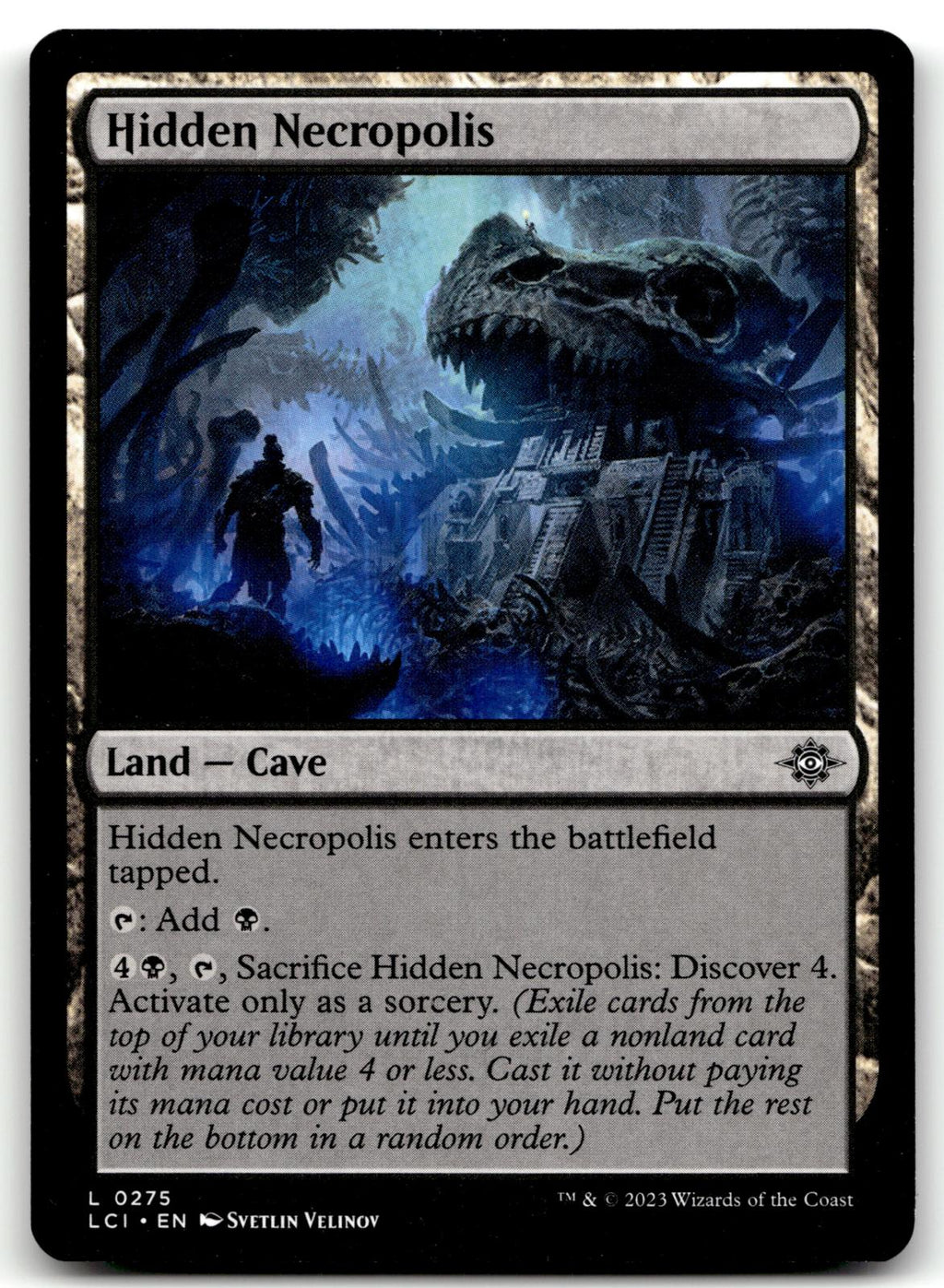 Hidden Necropolis 275 Land The Lost Caverns of Ixalan Magic: The Gathering NM