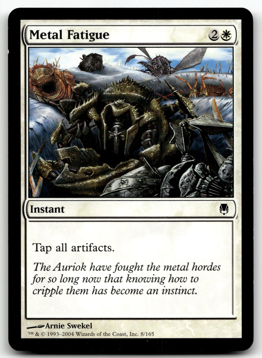 Metal Fatigue 8 Common Darksteel Magic: The Gathering Near Mint