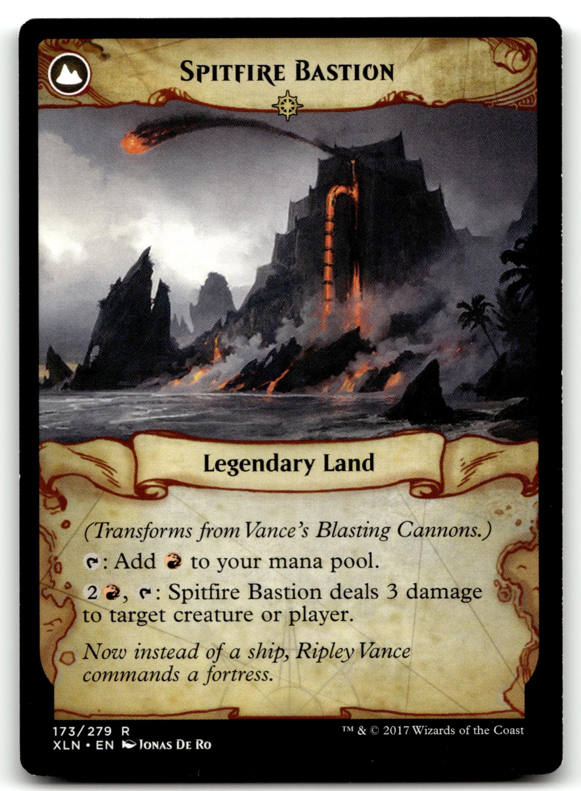 Vance's Blasting Cannons 173 Rare Ixalan Magic: The Gathering Near Mint