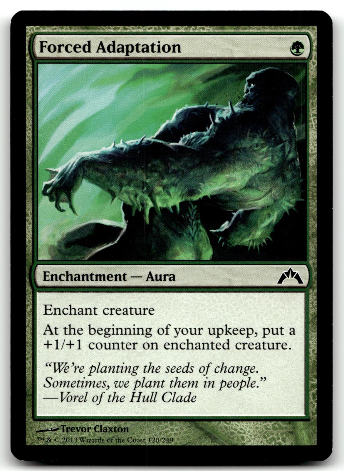 Forced Adaptation 120 Common Gatecrash Magic: The Gathering Near Mint