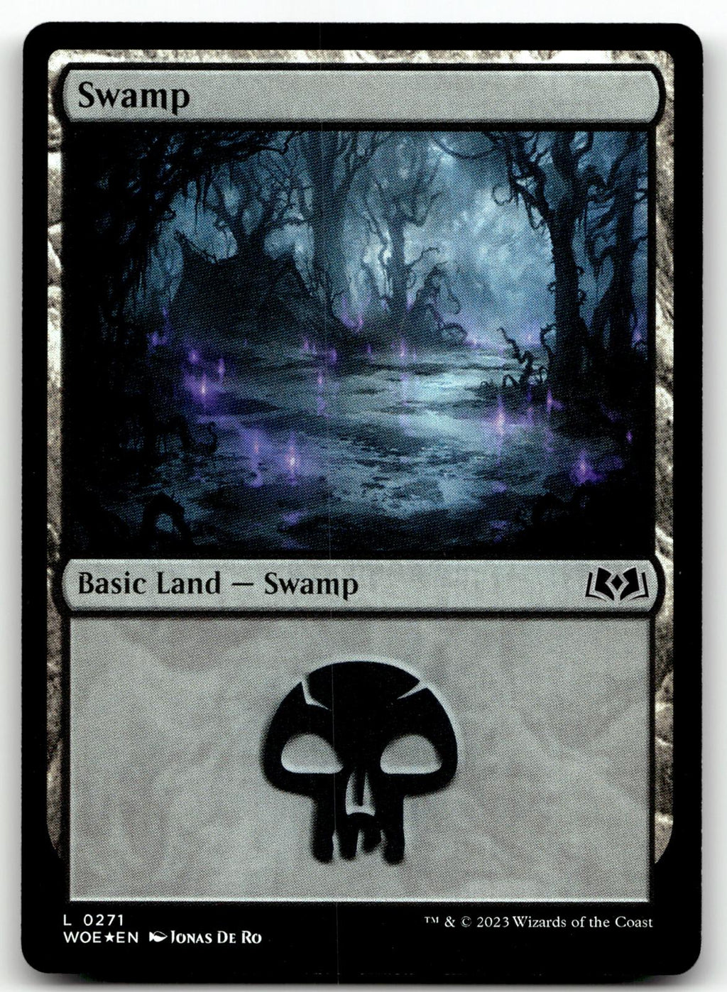 Swamp (0271) 271 Land Wilds of Eldraine Magic: The Gathering Foil Near Mint