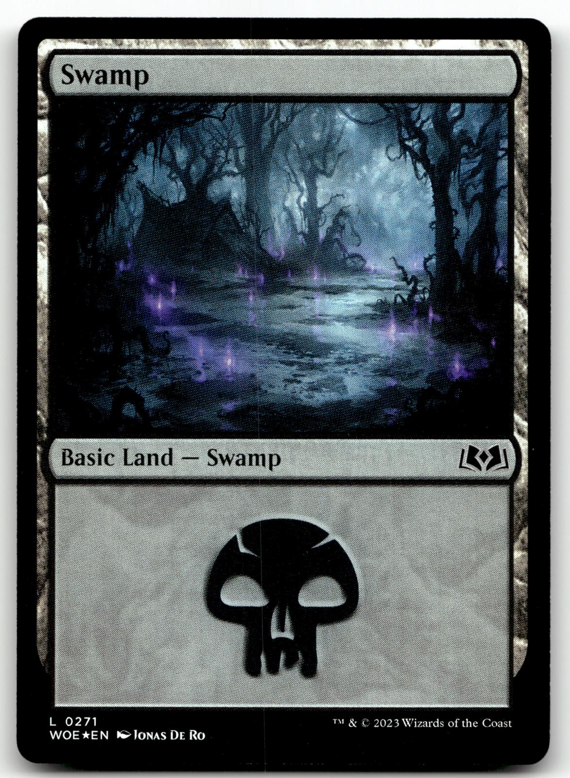 Swamp (0271) 271 Land Wilds of Eldraine Magic: The Gathering Foil Near Mint