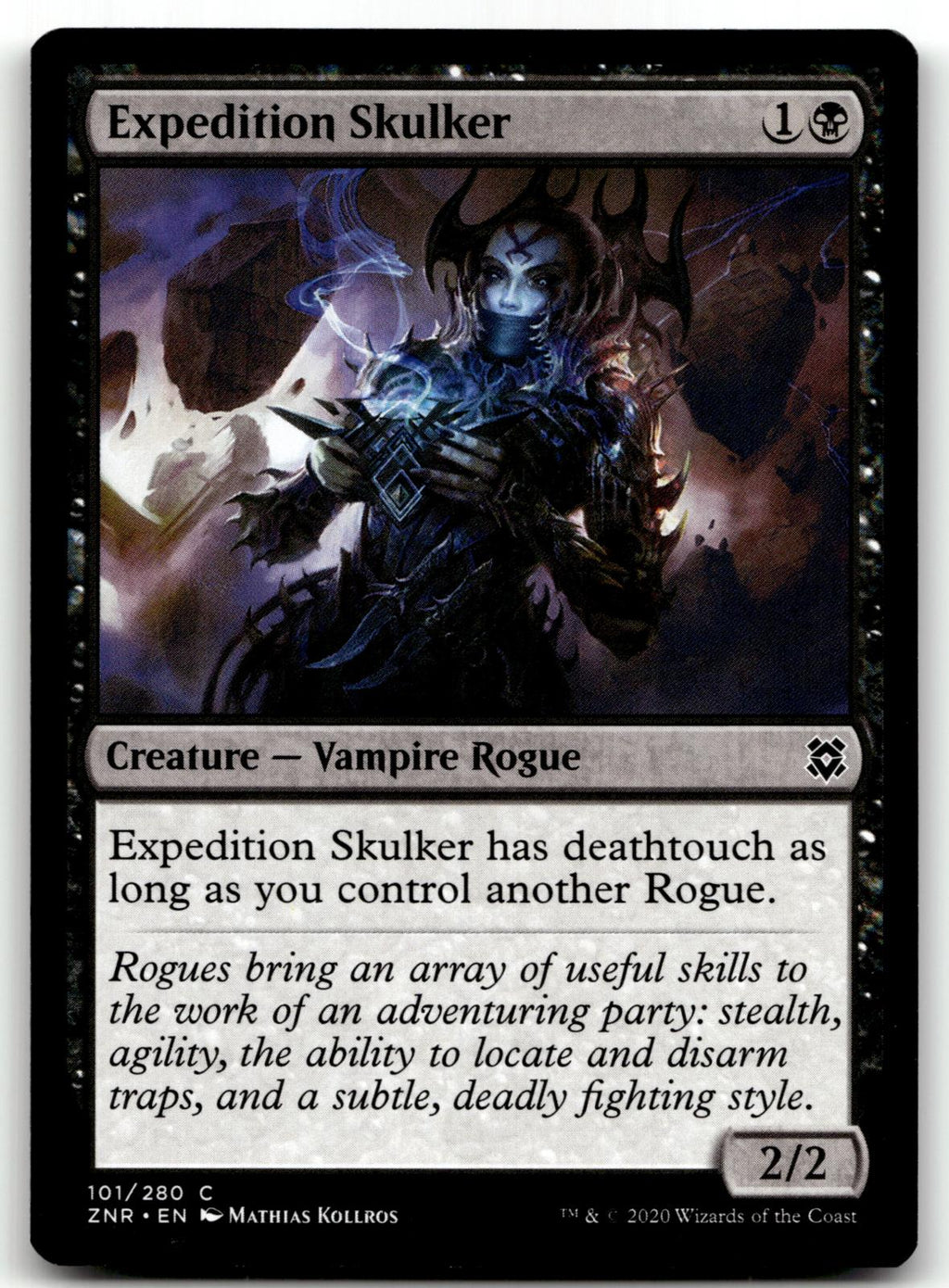Expedition Skulker 101 Common Zendikar Rising Magic: The Gathering Near Mint