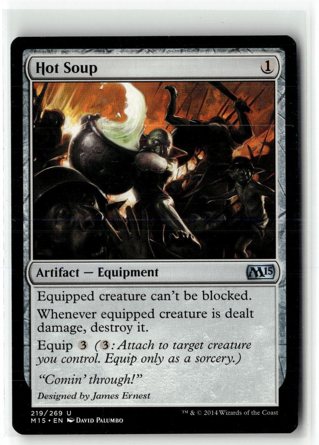 Hot Soup 219 Uncommon Magic 2015 (M15) Magic: The Gathering Near Mint