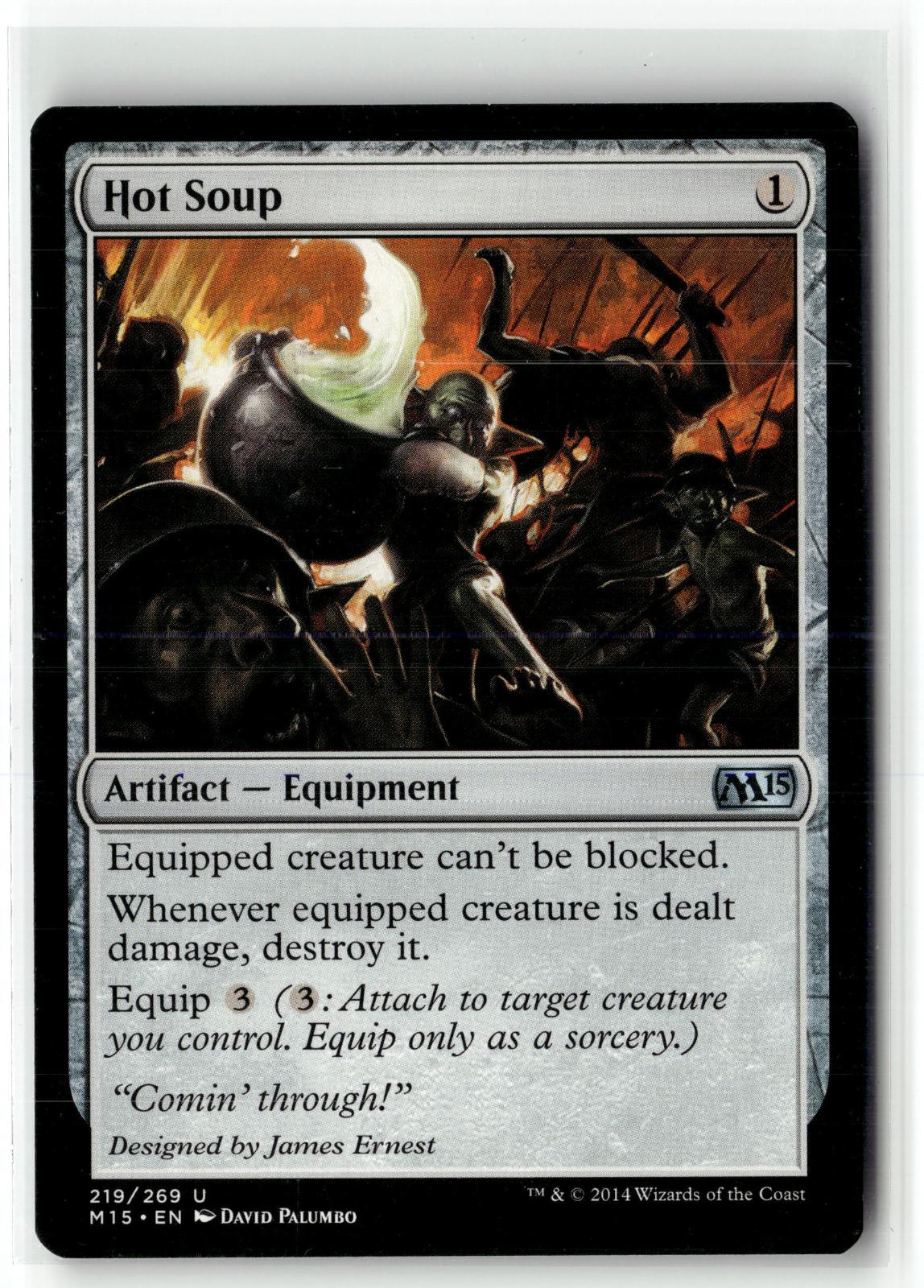 Hot Soup 219 Uncommon Magic 2015 (M15) Magic: The Gathering Near Mint