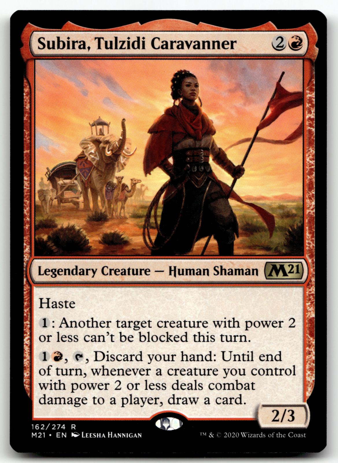 Subira, Tulzidi Caravanner 162 Rare Core Set 2021 Magic: The Gathering Near Mint