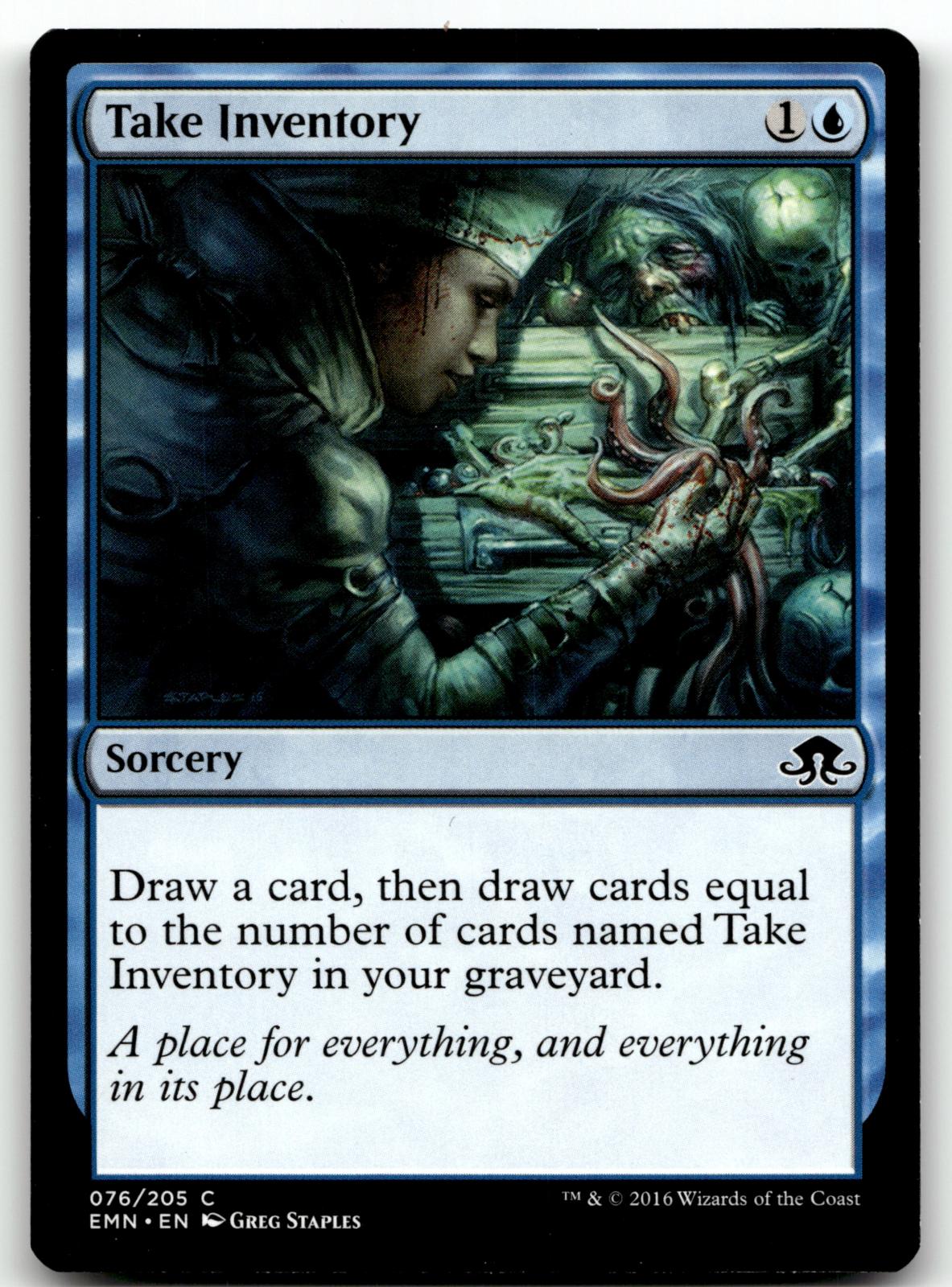 Take Inventory 76 Common Eldritch Moon Magic: The Gathering Near Mint