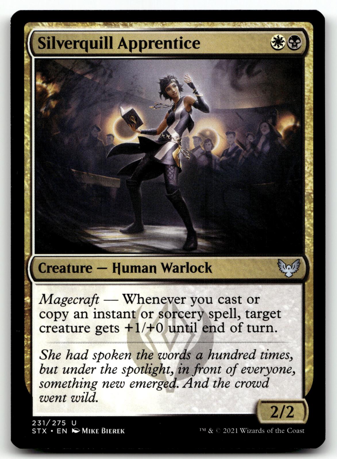 Silverquill Apprentice 231 Strixhaven: School of Mages Magic: The Gathering NM