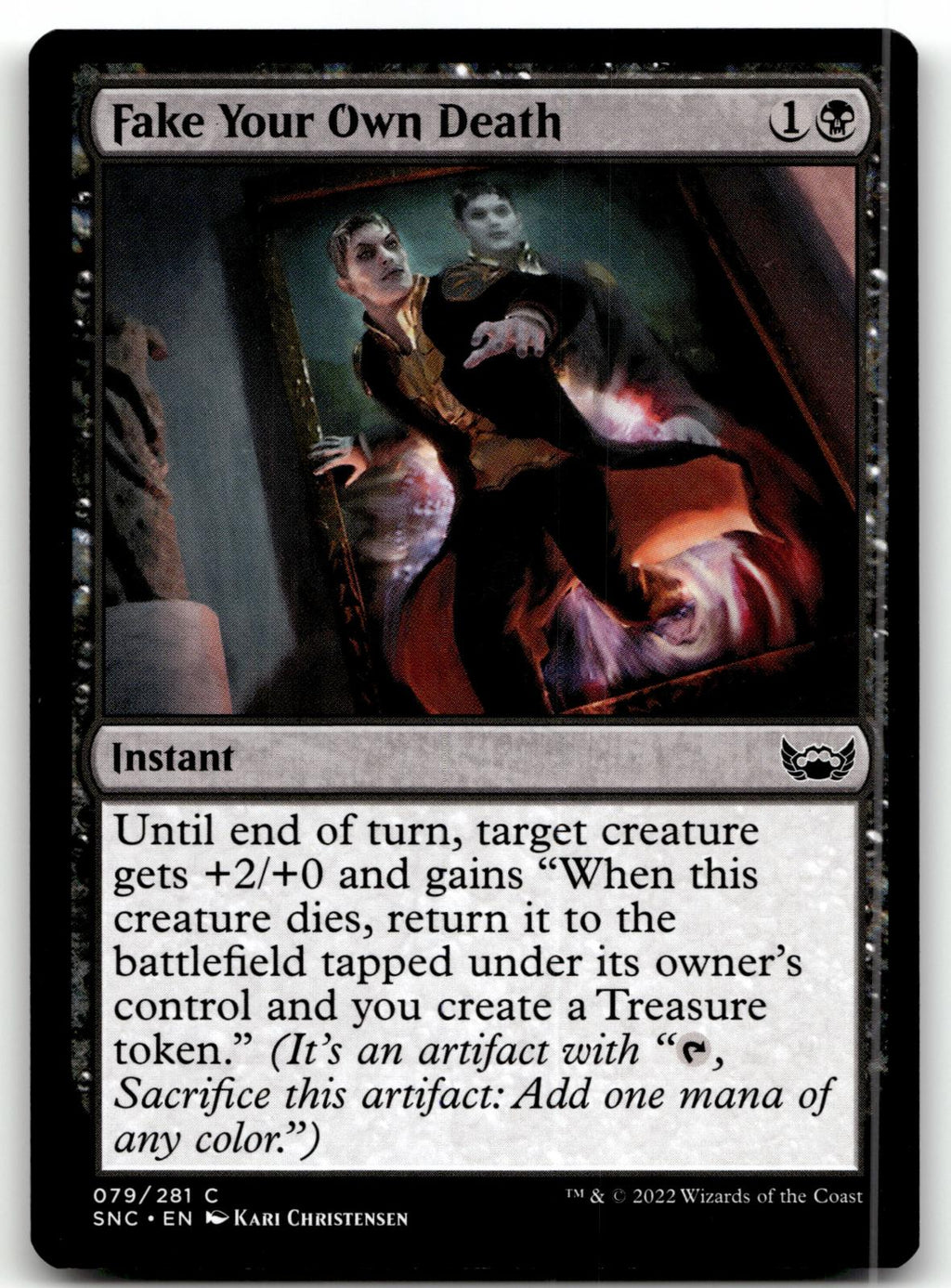 Fake Your Own Death 79 Common Streets of New Capenna Magic: The Gathering NM