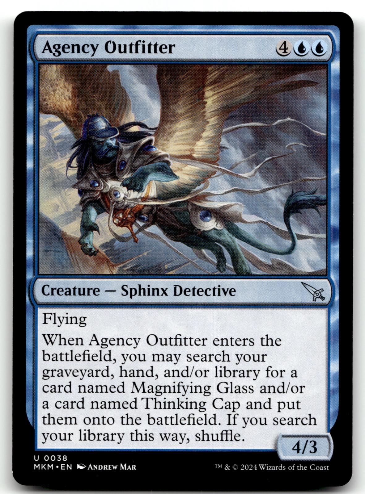 Agency Outfitter 38 Uncommon Murders at Karlov Manor Magic: The Gathering NM