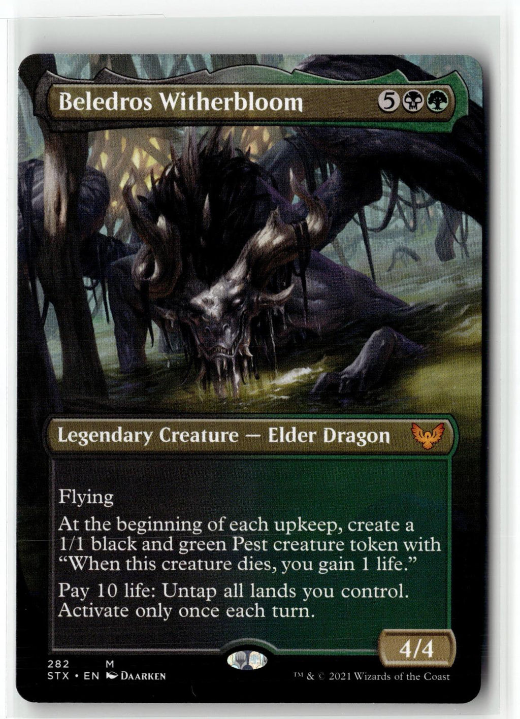 Beledros Witherbloom (Borderless) 282 Strixhaven: School of Mages NM