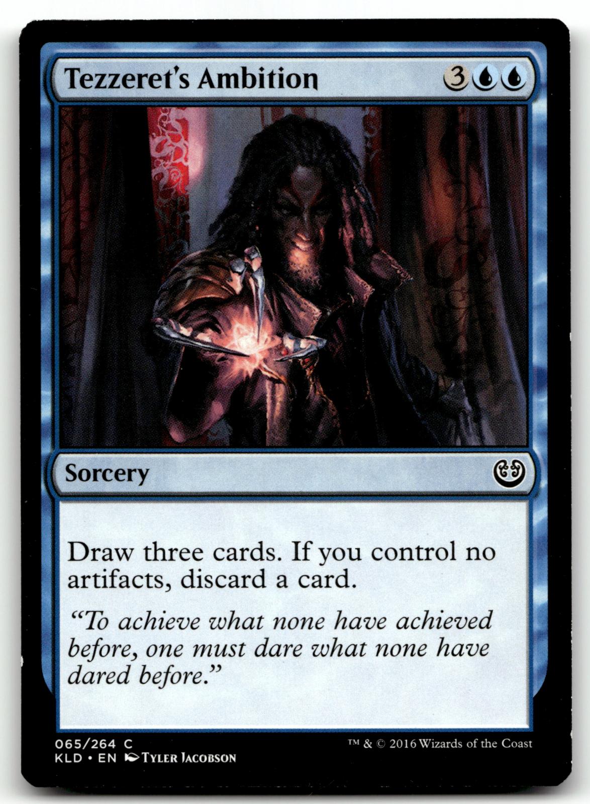 Tezzeret's Ambition 65 Common Kaladesh Magic: The Gathering Near Mint