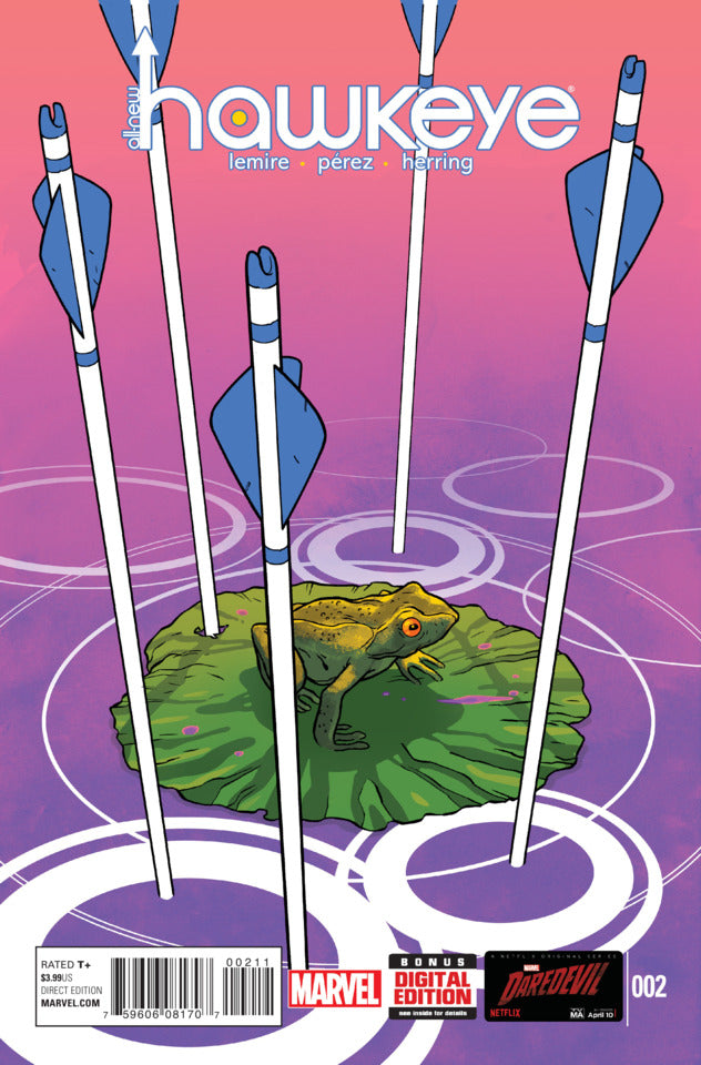 All-New Hawkeye, Vol. 1 #2A (Ramón K. Pérez Regular Cover)