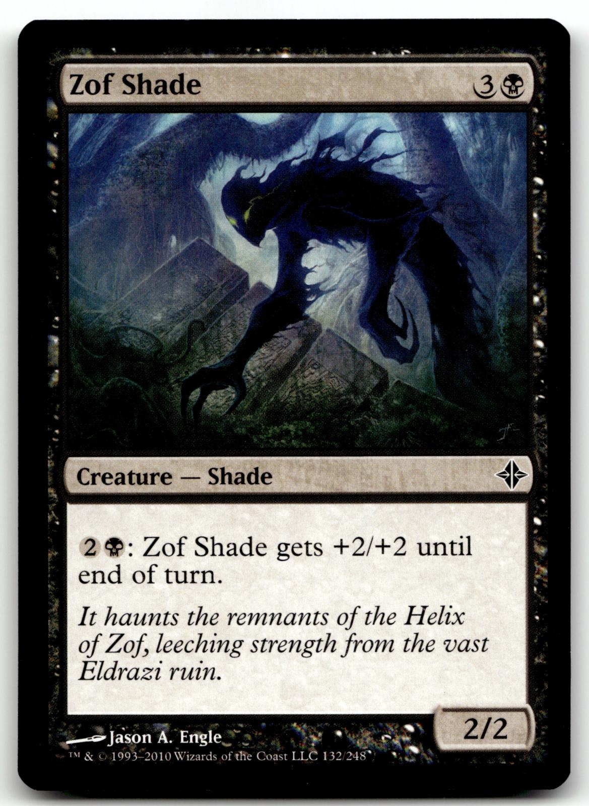 Zof Shade 132 Common Rise of the Eldrazi Magic: The Gathering Near Mint