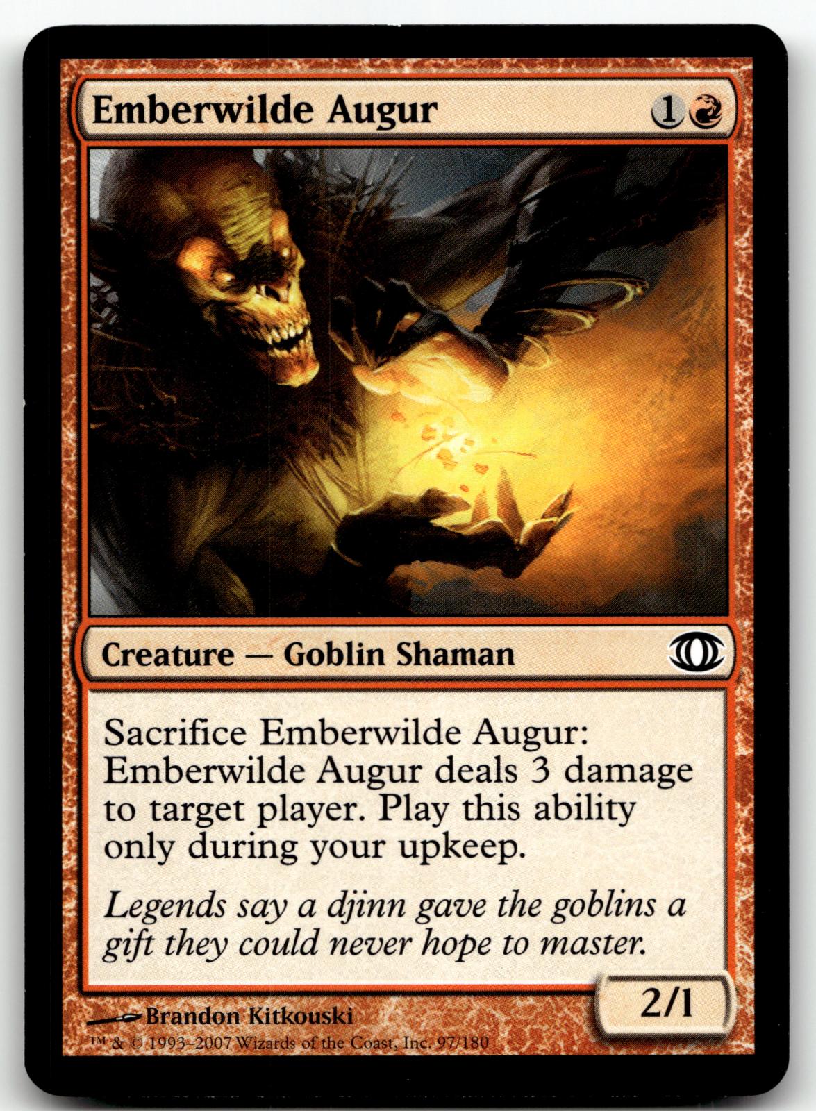 Emberwilde Augur 97 Common Future Sight Magic: The Gathering Near Mint