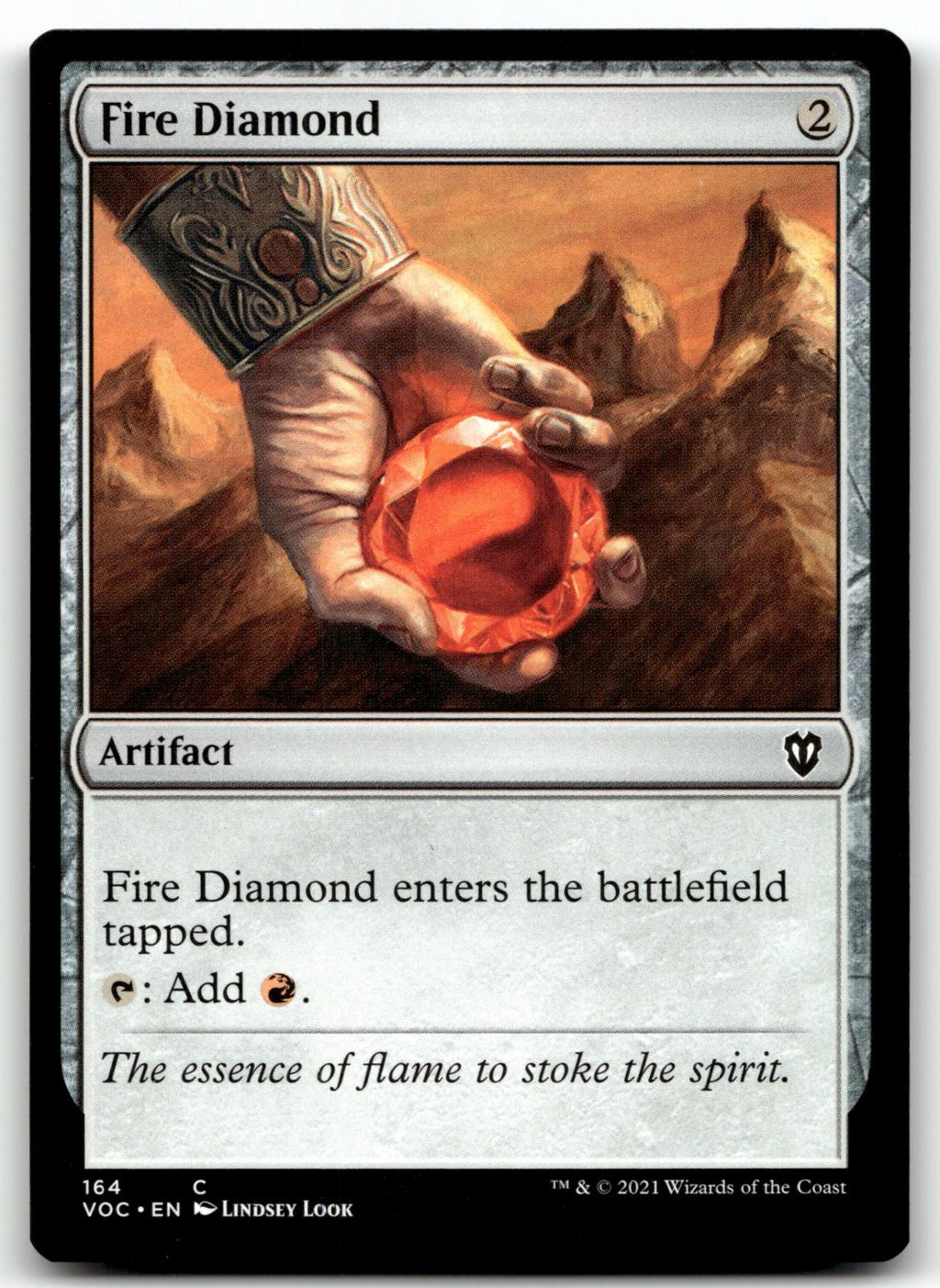 Fire Diamond 164 Commander: Innistrad: Crimson Vow Magic: The Gathering NM