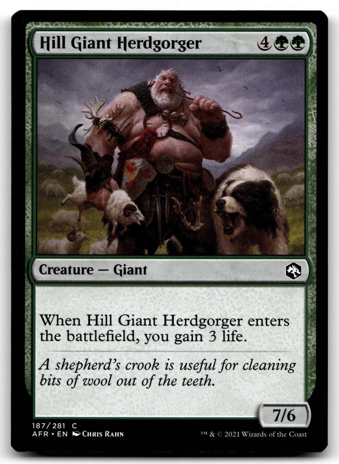 Hill Giant Herdgorger 187 Adventures in the Forgotten Realms Magic: 