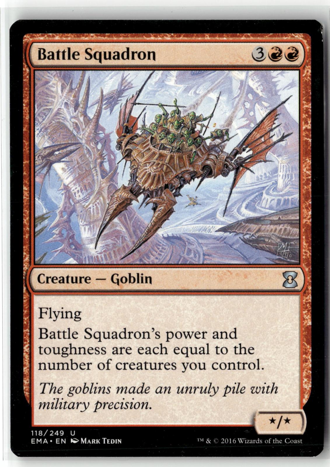 Battle Squadron 118 Uncommon Eternal Masters Magic: The Gathering Near Mint