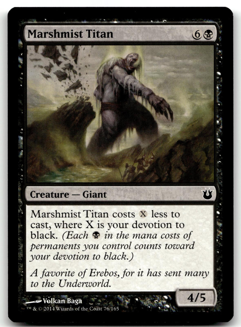 Marshmist Titan 76 Common Born of the Gods Magic: The Gathering Near Mint