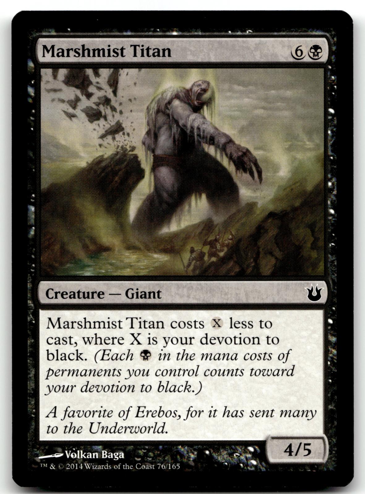 Marshmist Titan 76 Common Born of the Gods Magic: The Gathering Near Mint
