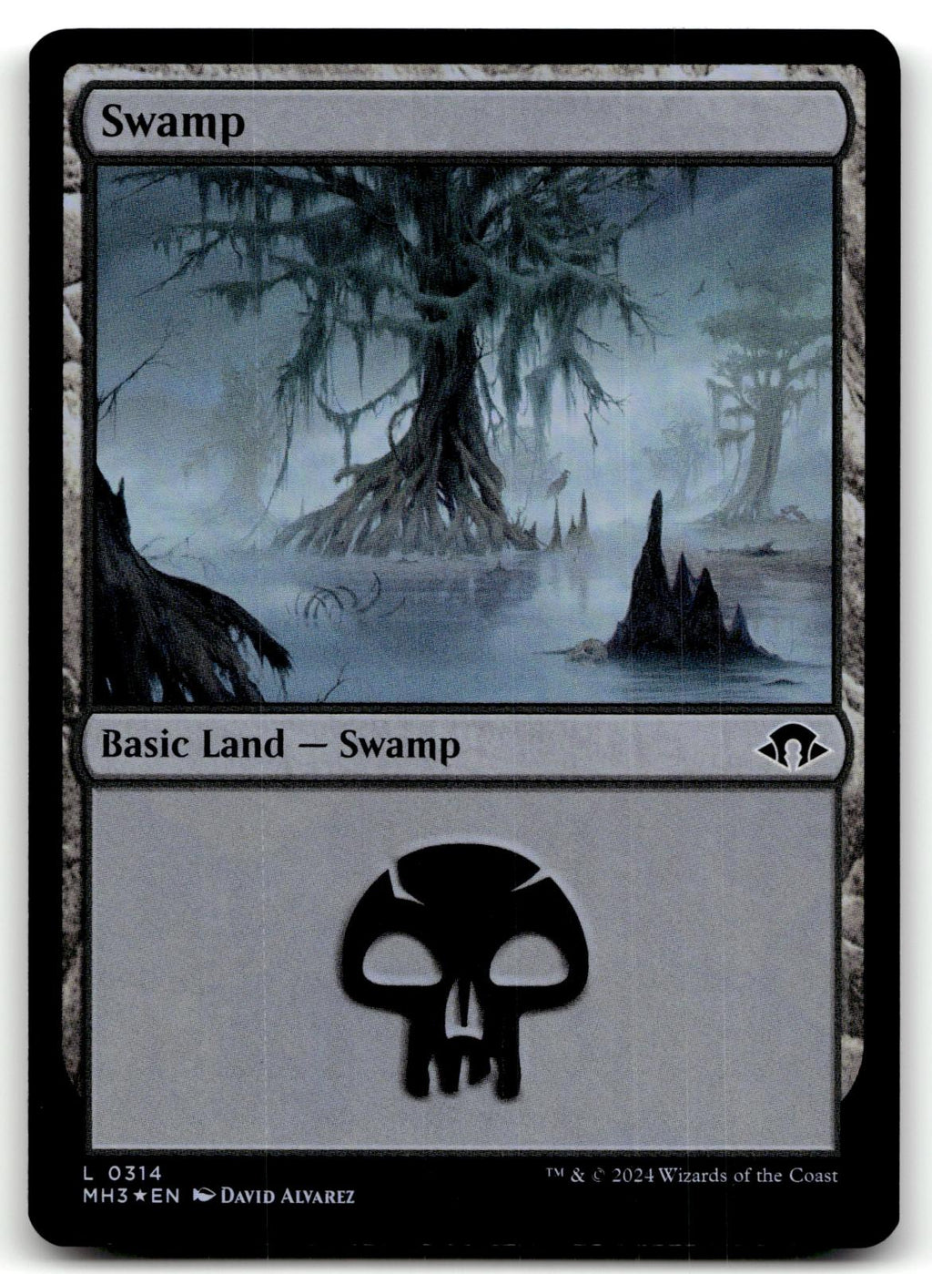 Swamp (0314) 314 Land Modern Horizons 3 Magic: The Gathering Foil Near Mint