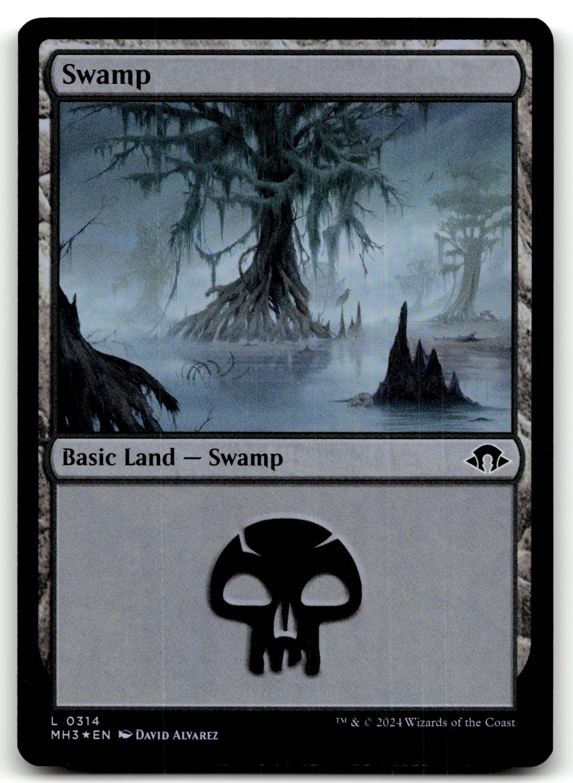Swamp (0314) 314 Land Modern Horizons 3 Magic: The Gathering Foil Near Mint