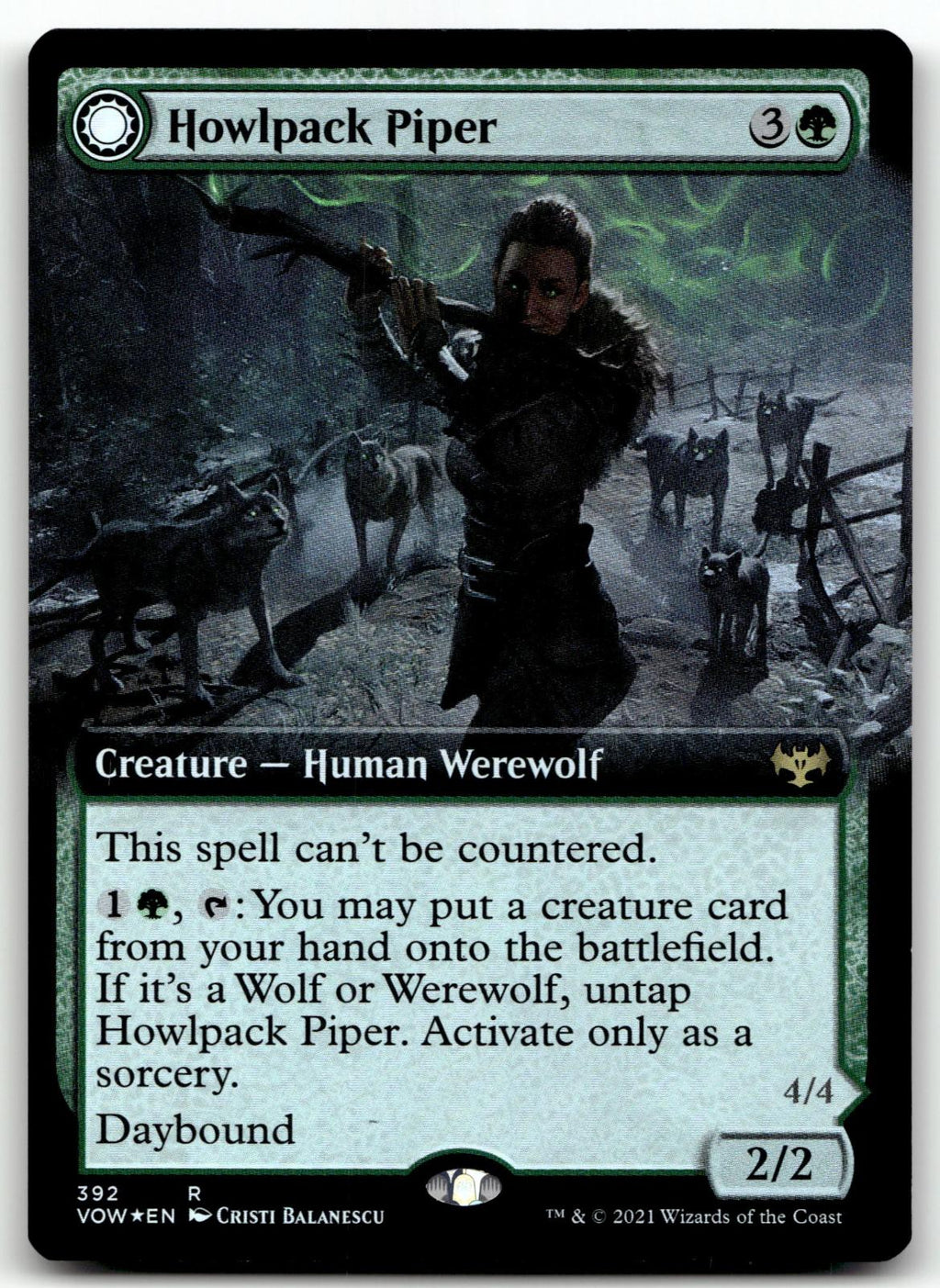 Howlpack Piper (Extended Art) 392 Innistrad: Crimson Vow 