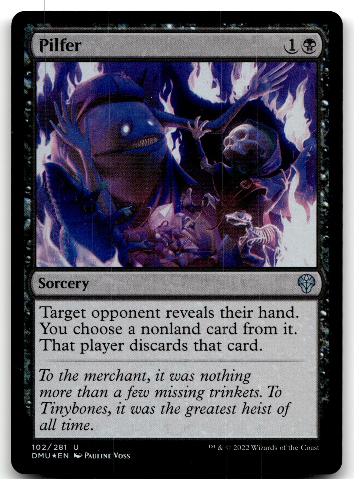 Pilfer 102 Uncommon Dominaria United Magic: The Gathering Foil Near Mint