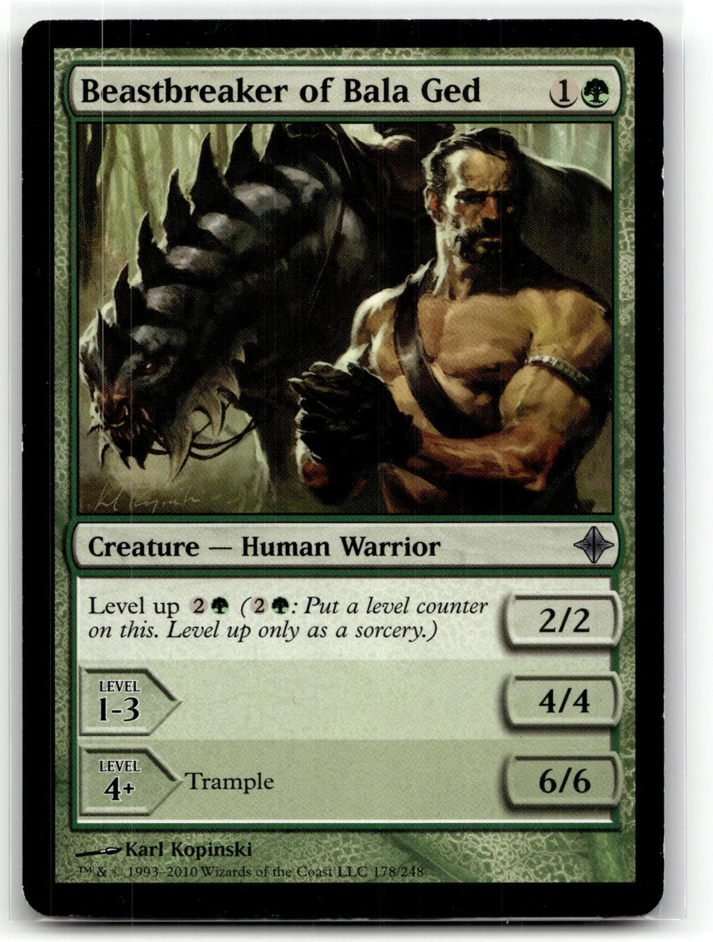 Beastbreaker of Bala Ged 178 Rise of the Eldrazi Magic: The Gathering NM