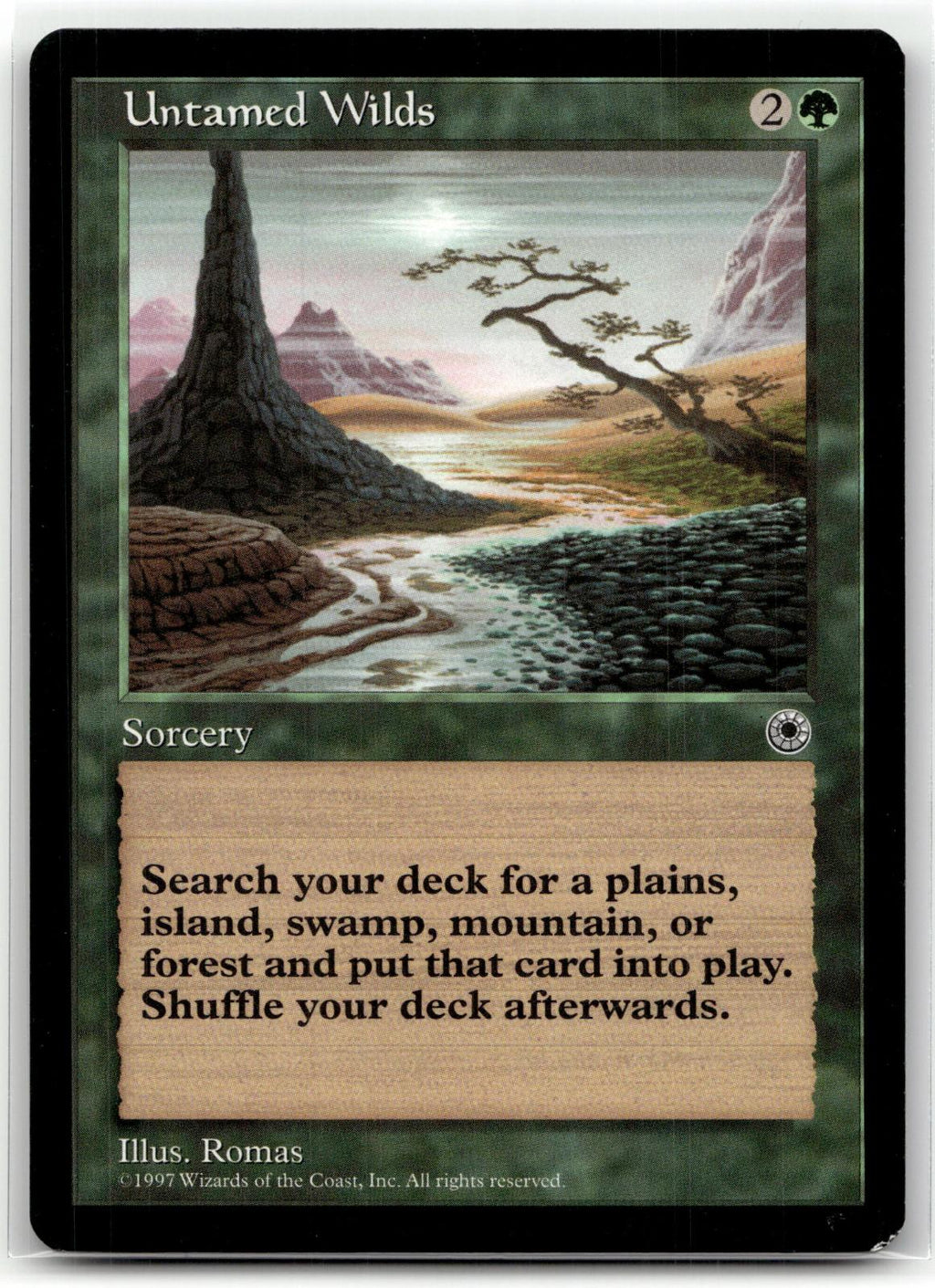 Untamed Wilds Uncommon Portal Magic: The Gathering Near Mint