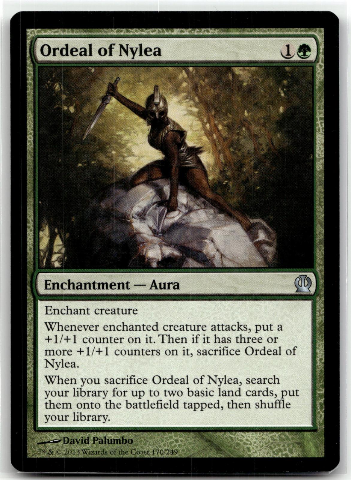 Ordeal of Nylea 170 Uncommon Theros Magic: The Gathering Near Mint