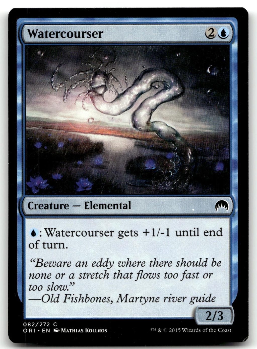 Watercourser 82 Common Magic Origins Magic: The Gathering Near Mint