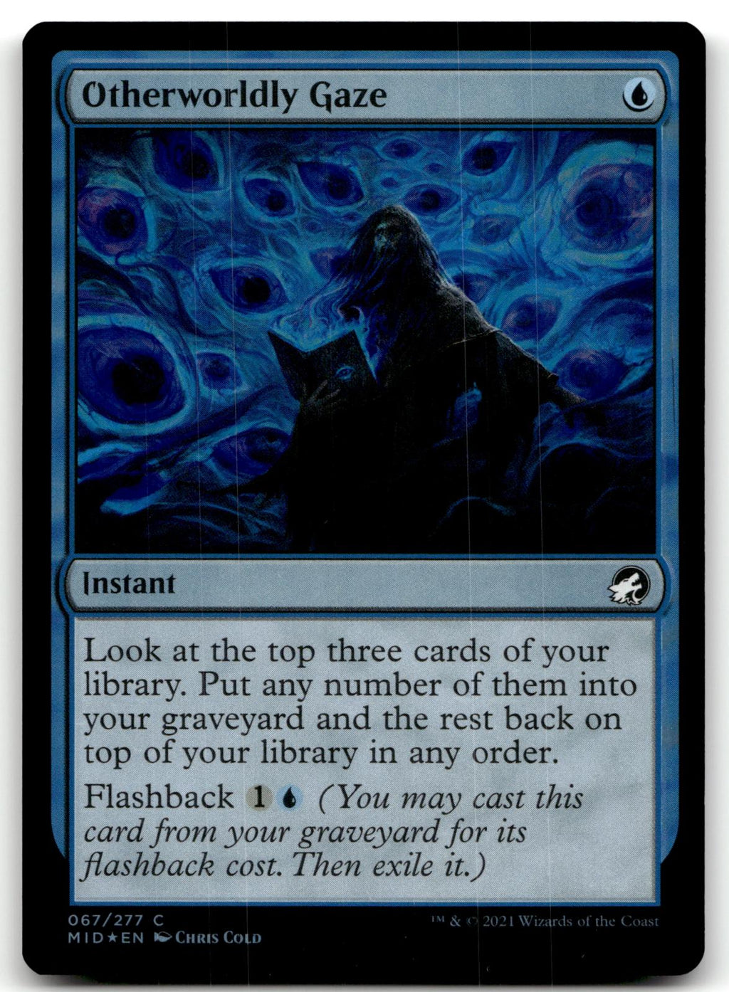 Otherworldly Gaze 67 Innistrad: Midnight Hunt Magic: The Gathering Foil NM