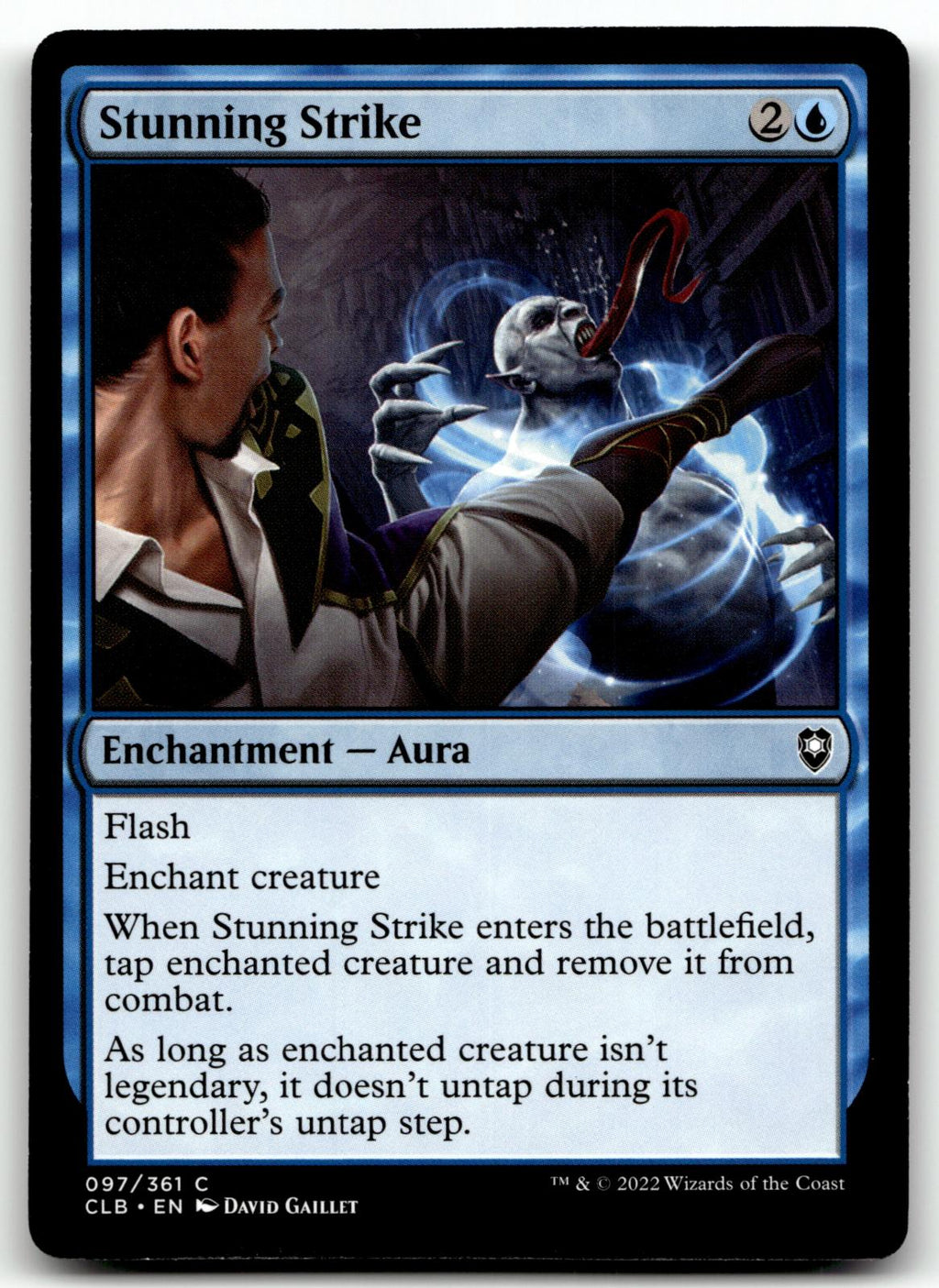 Stunning Strike 97 Commander Legends: Battle for Baldur's Gate Magic: The Gathering NM